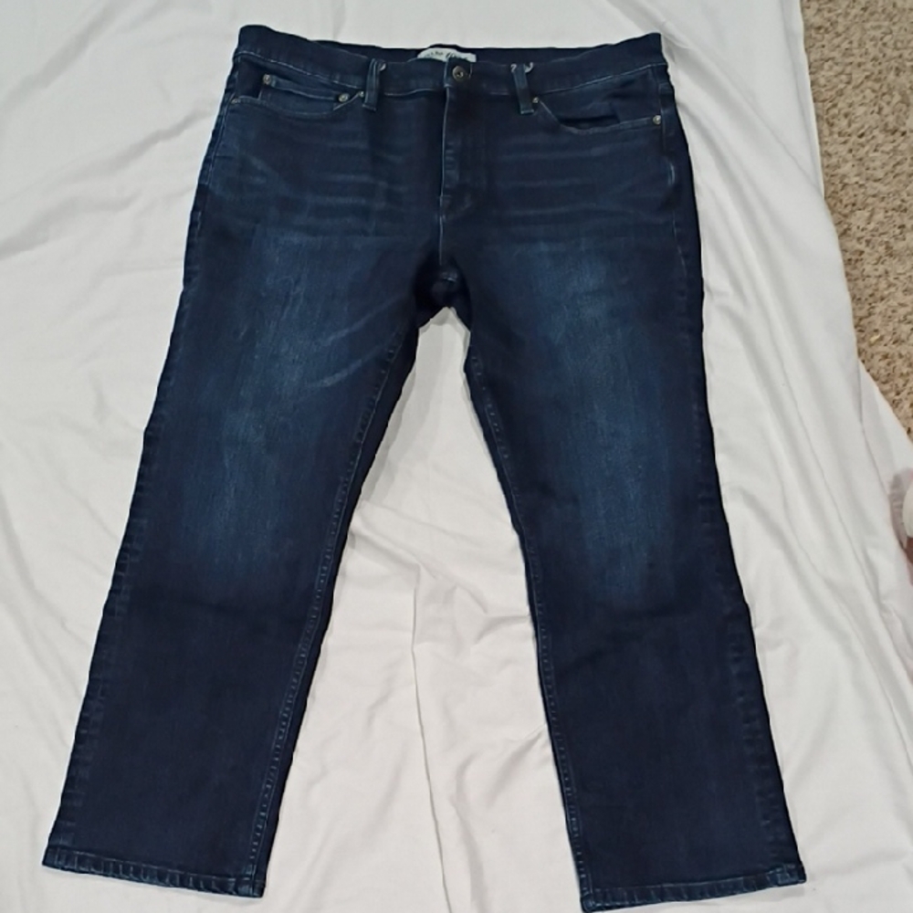 Jos. A. Bank Men's Deep Indigo Straight Jeans